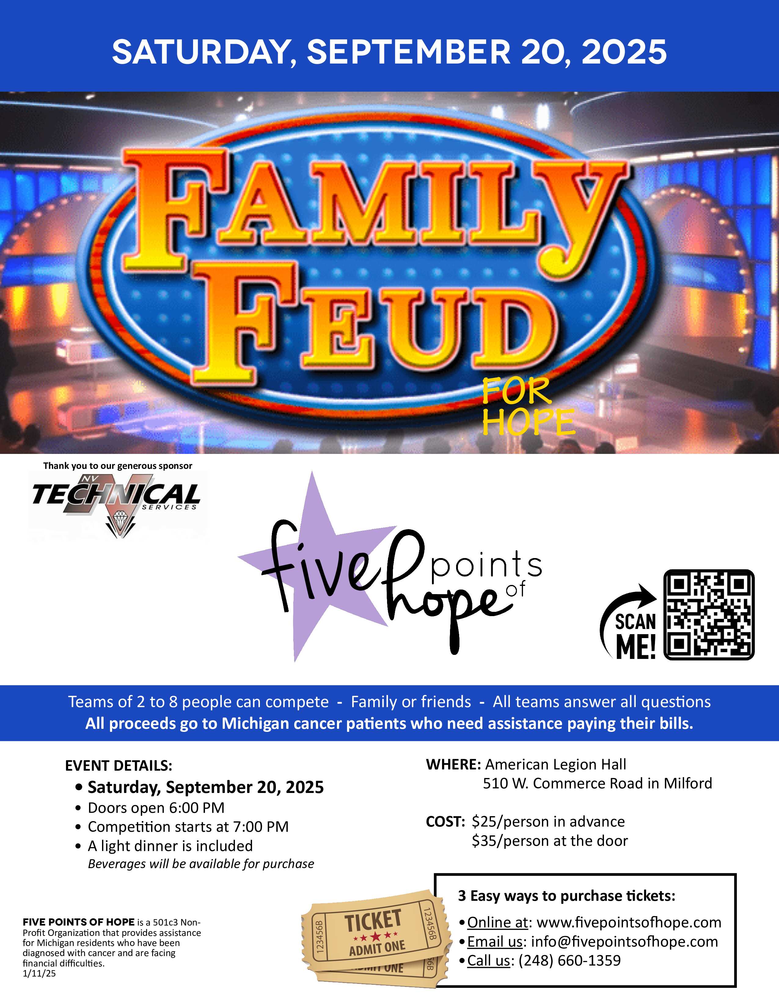 Family Feud FPOH 2025 Handbill Coming